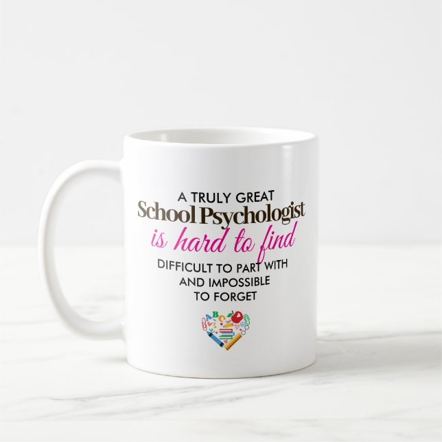 Mug Un Psychologue Scolaire Vraiment Grand - Nom Perso (Gauche)