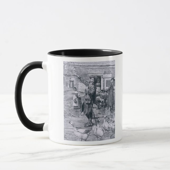 Mug Un quaker Exhorter en Nouvelle Angleterre (Gauche)