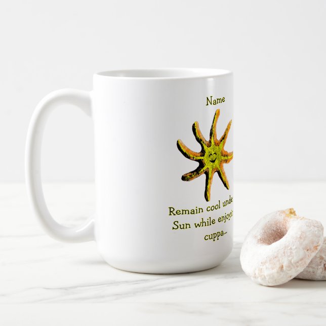 Mug Un rayon de bonheur  (Avec donut)