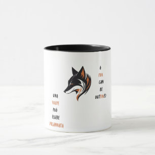 Mug Un renard peut être renversé avec esprit