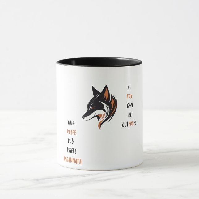 Mug Un renard peut être surpassé en ruse (Centre)
