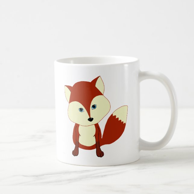 Mug Un renard rouge mignon (Droite)