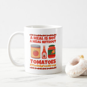 Mug Un repas n'est pas un repas sans tomates