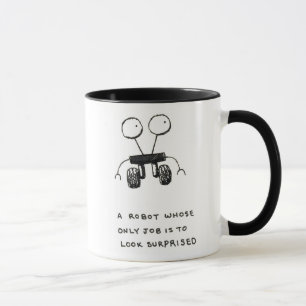Mug un robot dont le seul travail est au sembler