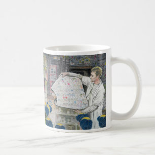 MUG UN ROULEAU DE CARTES DE BASE-BALL
