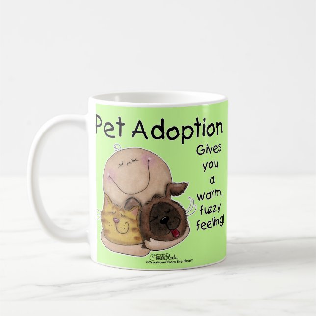 Mug Un Sentiment Chaud Et Fou ! (Gauche)