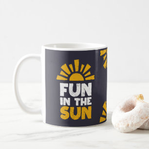 Mug Un signe qui dit plaisir sur le soleil