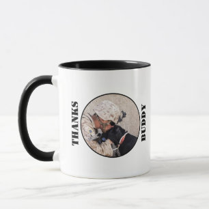 Mug Un soldat remercie son chien militaire