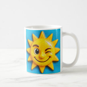 Mug Un soleil en porcelaine
