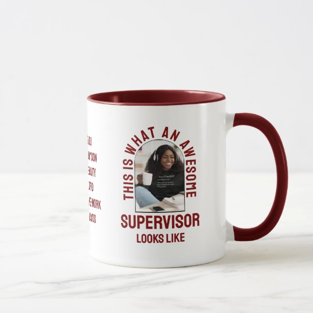 Mug UN SURVEILLANT EXCEPTIONNEL RESSEMBLE À Fun Cowork (Droite)