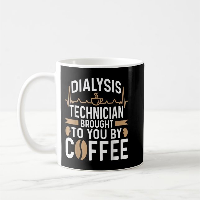 Mug Un technicien en dialyse vous a apporté par Café N (Gauche)