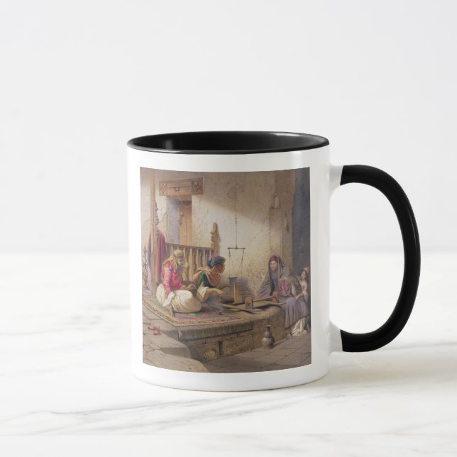 Mug Un tisserand en Esna, une de 24 illustrations (Droite)