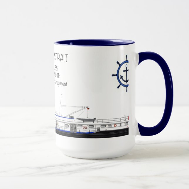 Mug Un towboat appelé Janice E. Strait (Droite)