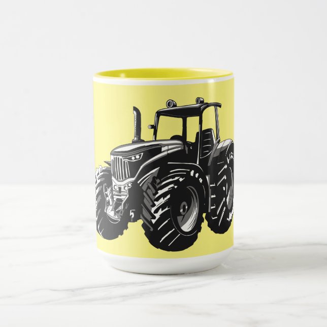 Mug Un tracteur agricole parfait pour la conception d' (Centre)