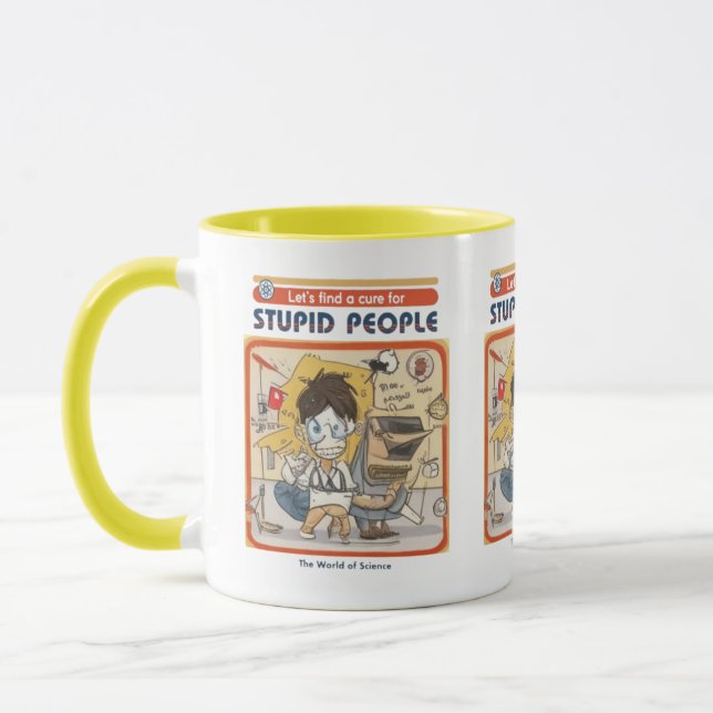 Mug Un Traitement Pour Les Gens Stupides (Gauche)