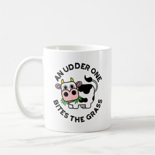 Mug Un Udder On Mord L'Herbe Funny Cow Pun