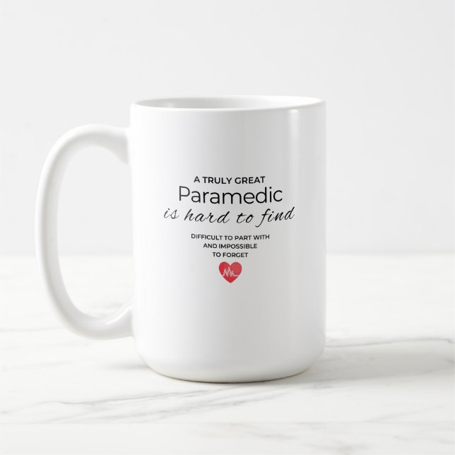 Mug Un véritable grand ambulancier est difficile à tro (Gauche)
