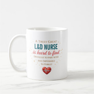 Mug Un véritable grand infirmier de travail et d'accou