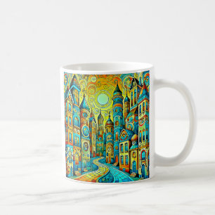 Mug Un ville aux aurores 