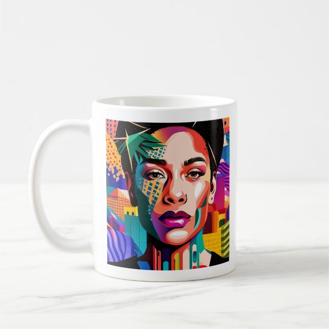 Mug Un voyage de fierté de l'auto-épanouissement (Gauche)