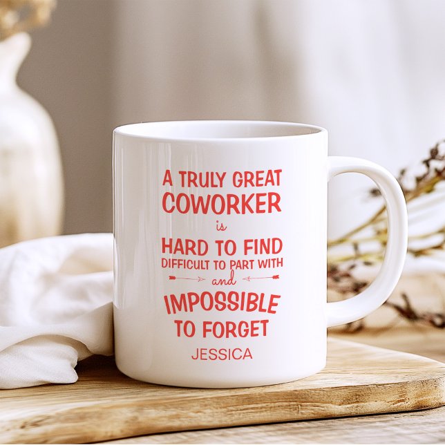 Mug Un vrai grand collaborateur avec le nom (Créateur téléchargé)