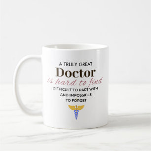 Mug Un vrai grand docteur - Nom personnalisé