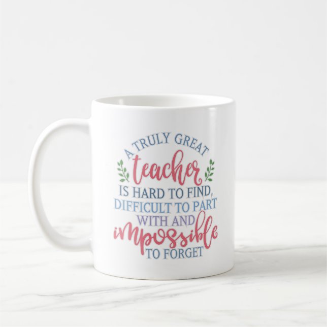 Mug Un vrai grand professeur amusant à dire (Gauche)