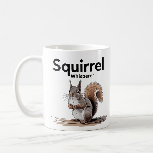 Mug Un Whisperer d'écureuil cadeau parfait pour l'amou (Gauche)