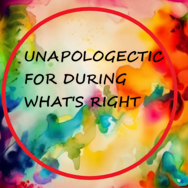 Mug Unapologetic For Doing What's Right (Créateur téléchargé)