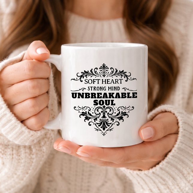 Mug Unbreakable Soul Inspirational Women Vintage (Créateur téléchargé)