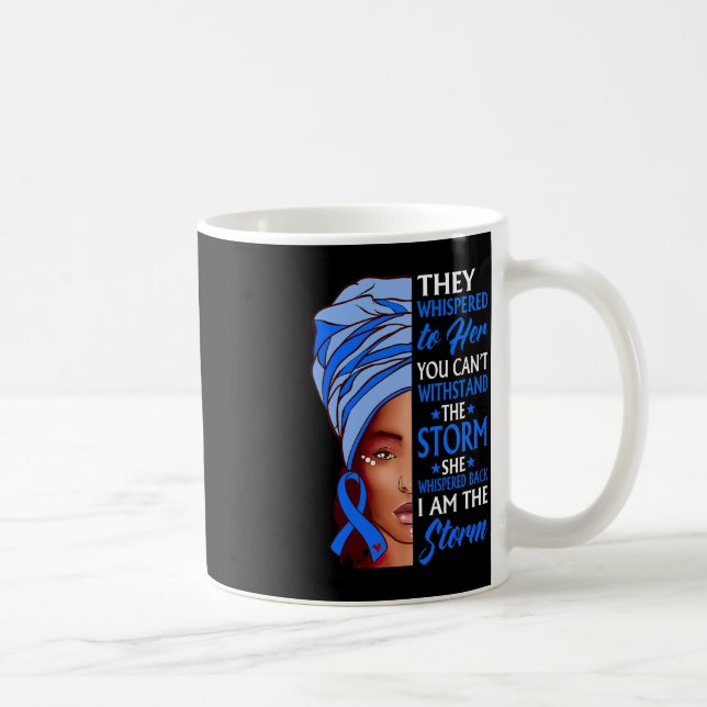 Mug Une Africaine Afro Je Suis La Tempête Hydrocéphale (Droite)