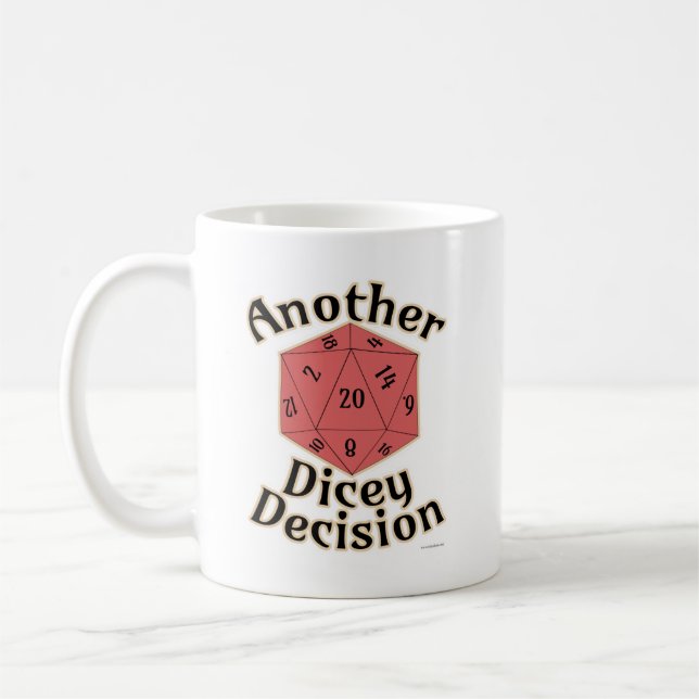 Mug Une autre décision hasardeuse jeu de société de la (Gauche)