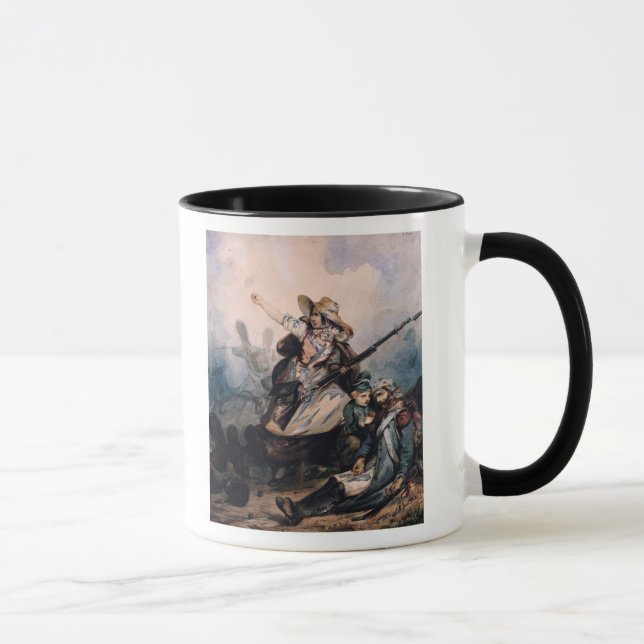 Mug Une barricade en 1830, 1834 (Droite)