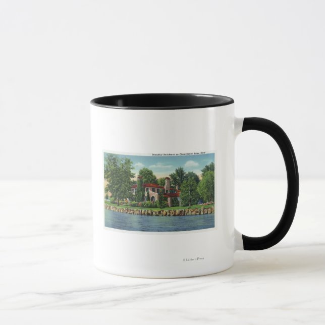Mug Une belle résidence de Chautauqua Lake (Droite)