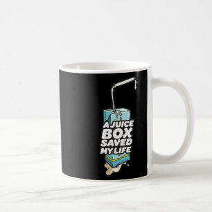 Mug Une boîte à jus sauvé ma vie Diabète Hommes