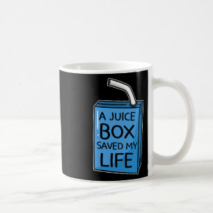 Mug Une boîte de jus de fruits J'ai sauvé ma vie Diabè