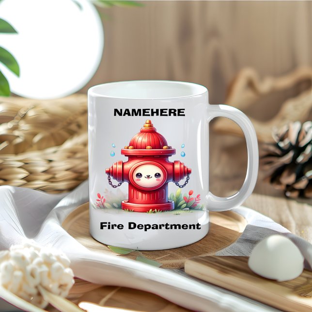 Mug Une borne d'incendie dans le parc (Créateur téléchargé)
