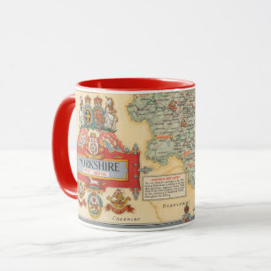 Mug Une carte du Yorkshire : West Riding