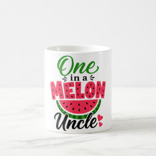 Mug Une chemise à motif de pastèque amusant