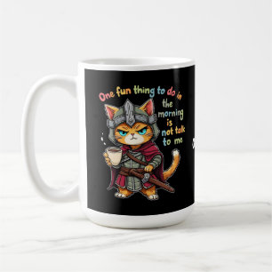 Mug Une chose amusante à faire le matin : ne pas me pa