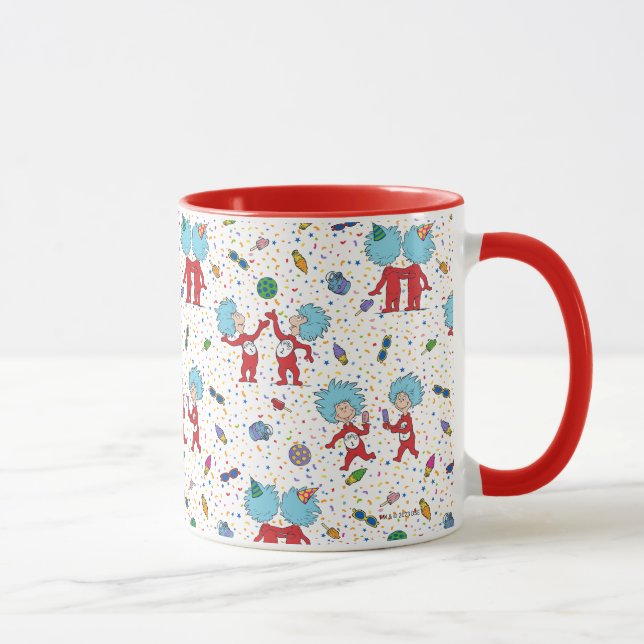 Mug Une chose deux Motif de fête (Droite)
