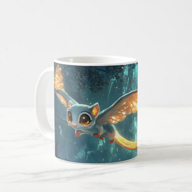 Mug une chouette ou une chauve-souris (Devant gauche)