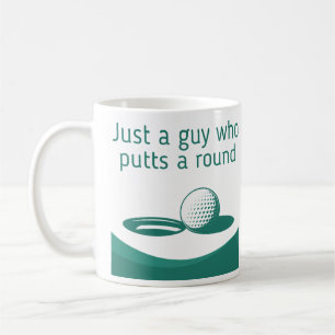Mug une citation de golf amusante met un tour