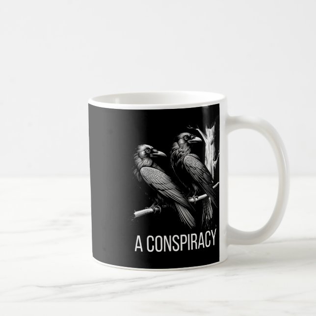 Mug Une Conspiration De Ravens Gothique Raven Dark Aca (Droite)