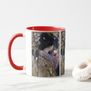 Mug Une dame japonaise avec un fan de George Henry