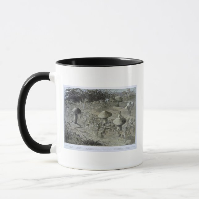 Mug Une danse féerique par la nuit, illustration de (Gauche)