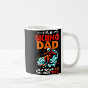 Mug Une définition de papa skieur beaucoup plus cool d