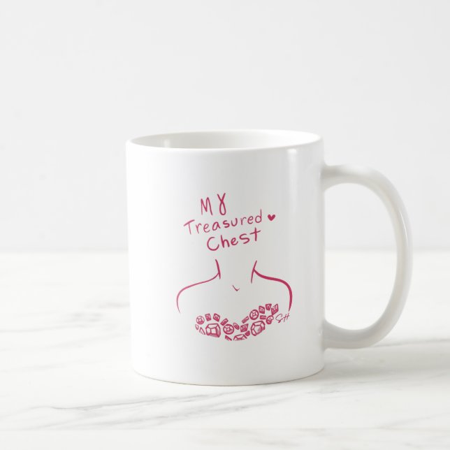 Mug Une dose quotidienne de force, de survie et d'amou (Droite)
