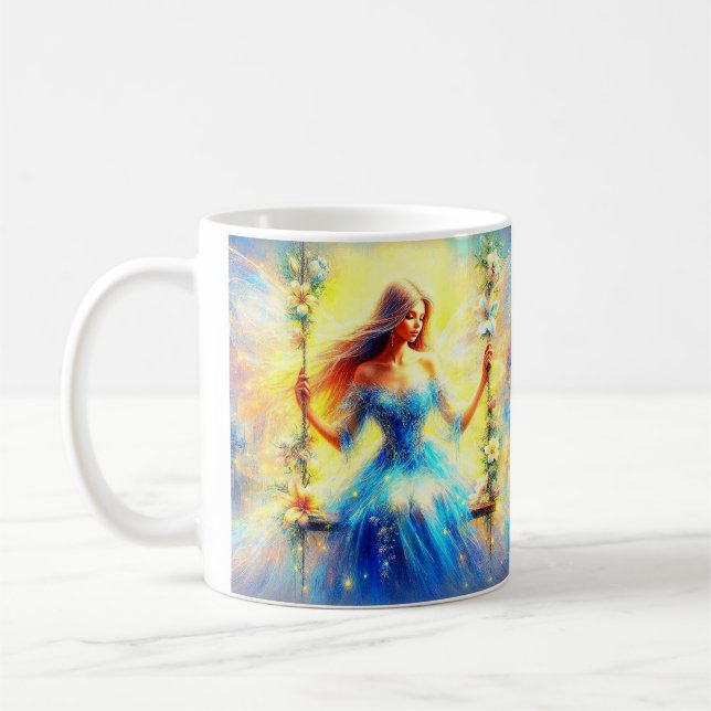 Mug Une douce expression d'amour dans une coupe (Gauche)