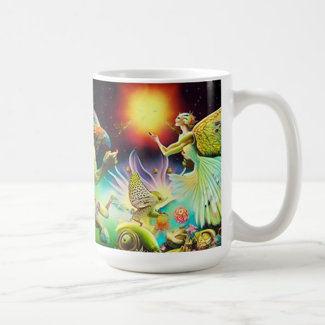 Mug Une époque de peinture à l'huile repensée (Droite)